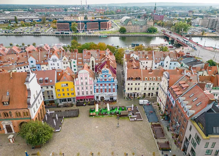 Margi Gold Studio, Very Lux, Old Town, Aircon * Szczecin